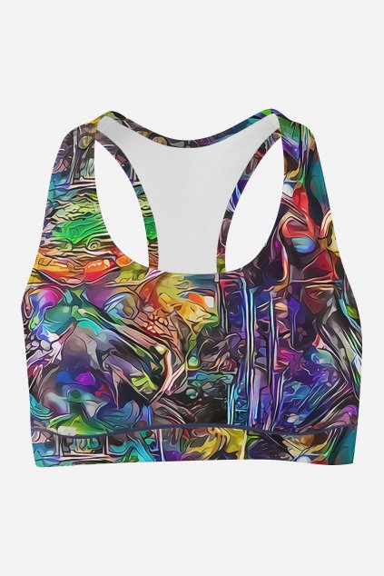 psycho future sport bra front by utopy