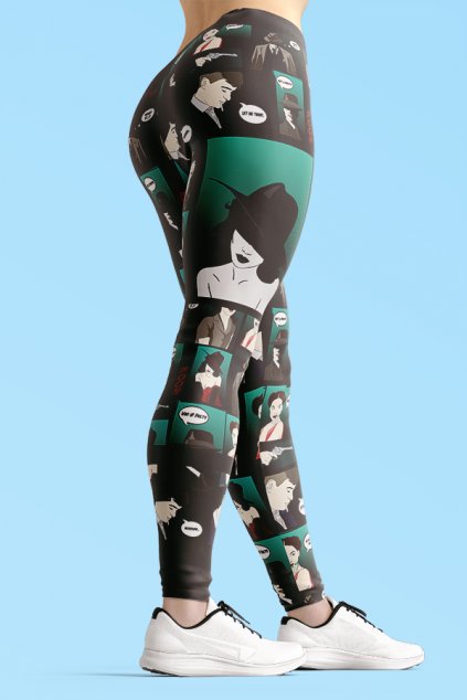 comics series thriller story leggings backt by utopy v2