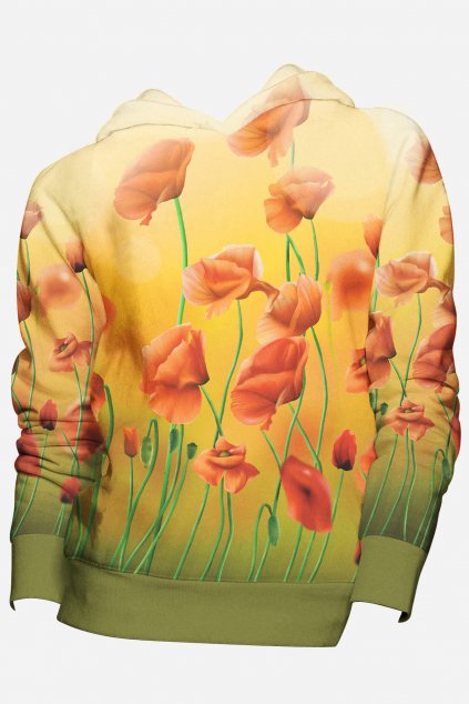 mikina happy poppy front fullprint by utopy