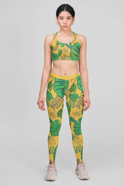 mockup featuring a woman wearing a sports bra and leggings at a studio 28720 (40)