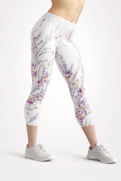 flower garden front 3 4 leggings by utopy