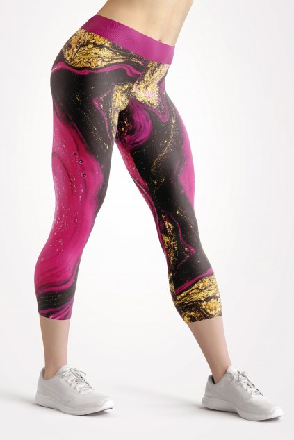 pink joy front 3 4 leggings by utopy kopie