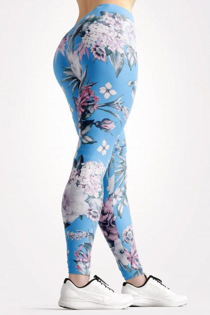 blue garden leggings back by utopy