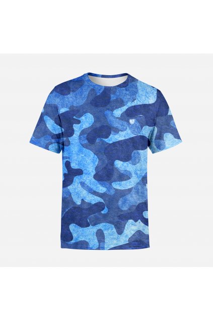 triko panske art of camo blue front by utopy