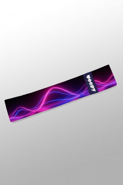 posilovací guma neon music waves by utopy