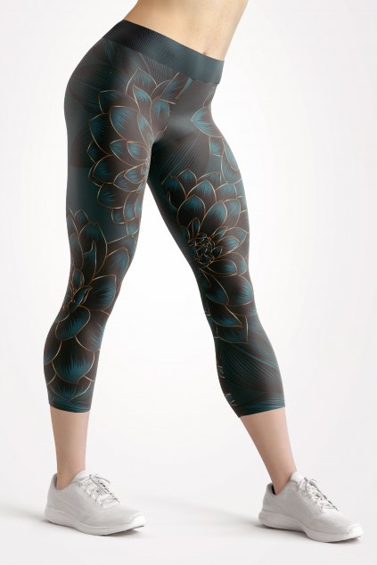 dark beauty front 3 4 leggings by utopy