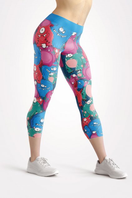 monsterz front 3 4 leggings by utopy