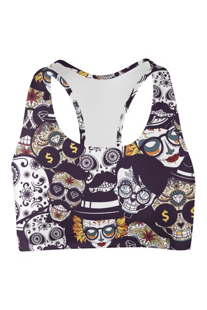 muerte sport bra front by utopy