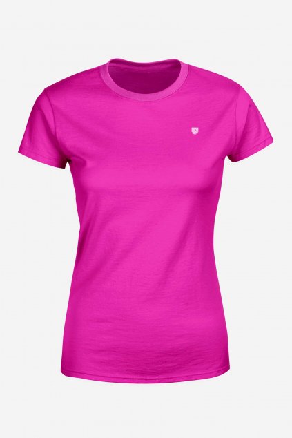 damske tricko hot pink front by utopy