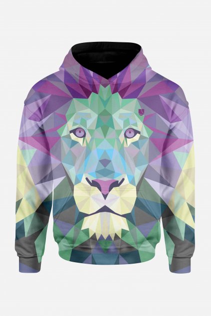 panska mikina urban lion fullprint by utopy
