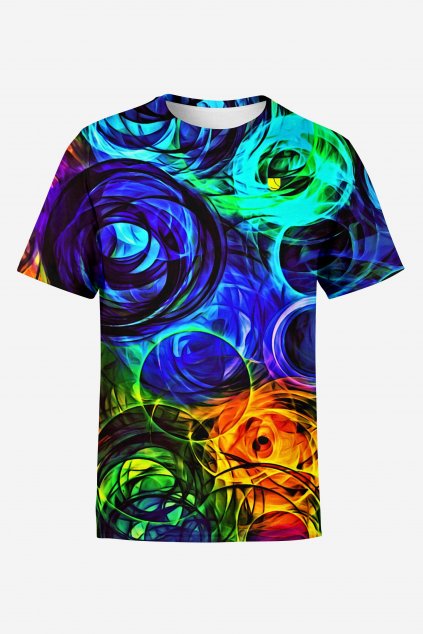 panske tricko neon circles by utopy front