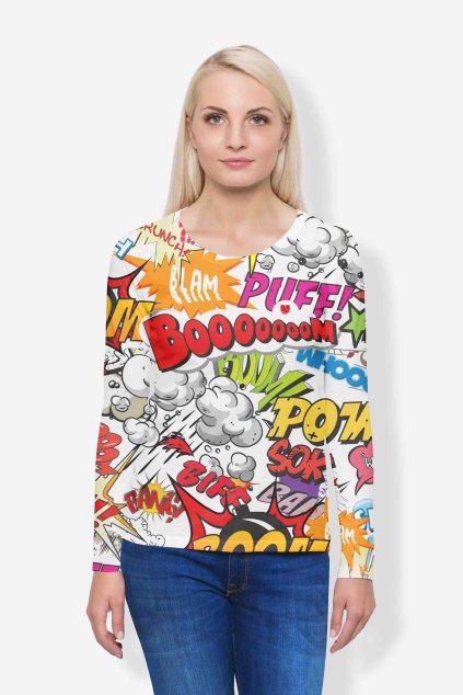 Damske dlouhe tricko boom UTOPY