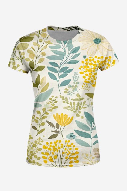 damske tricko Lush blossoms by utopy