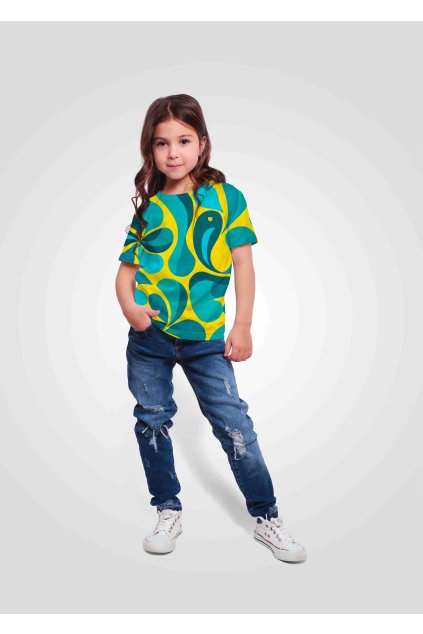 Detske tricko Yellow symphony by utopy@0,75x