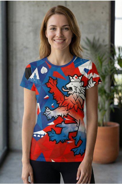 dámské triko czech lion by utopy