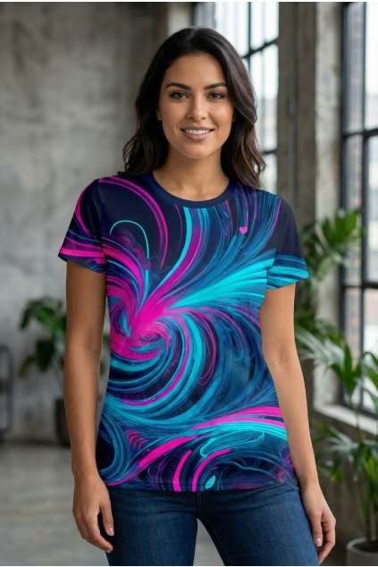dámské triko neon vortex by utopy