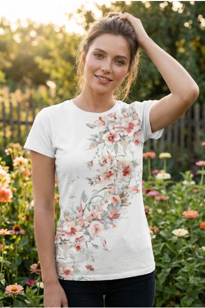 dámské triko pure flowers by utopy