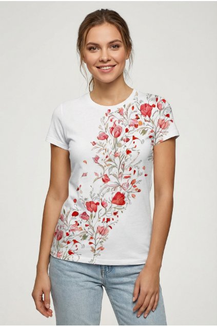 dámské triko tulip flowers by utopy