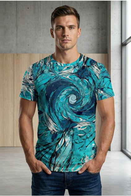 panske triko blue wave by utopy