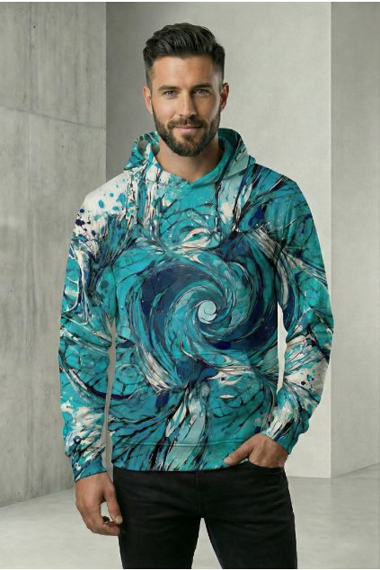 panska mikina blue vave by utopy