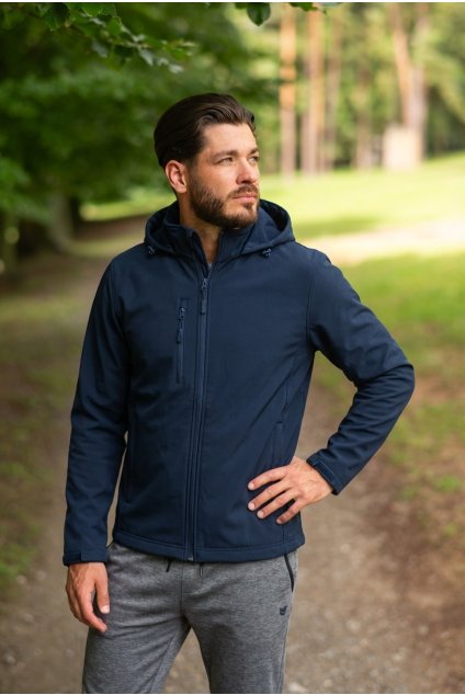 panska softshellova bunda namorni modra by utopy