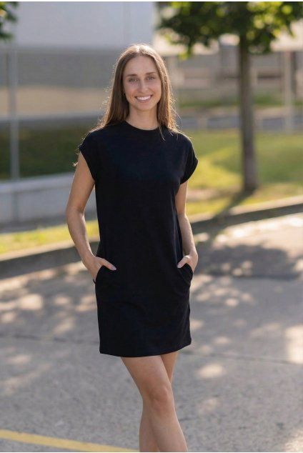 saty s prodlouzenymi rameny cerne by utopy