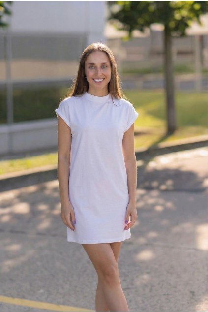 saty s prodlouzenymi rameny bile by utopy