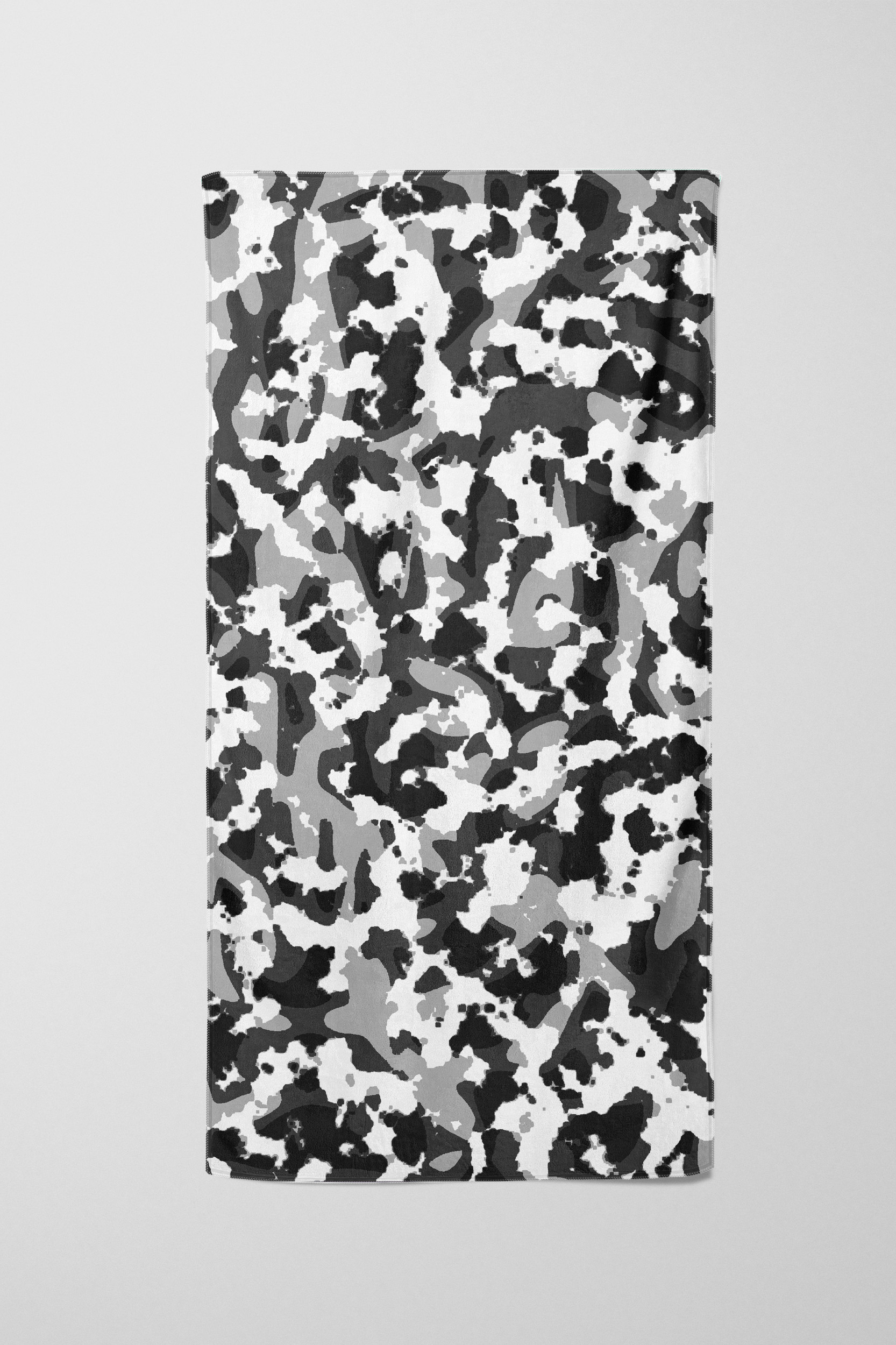 Levně UTOPY Ručník Art of Camo Black Rozměr: 100x180