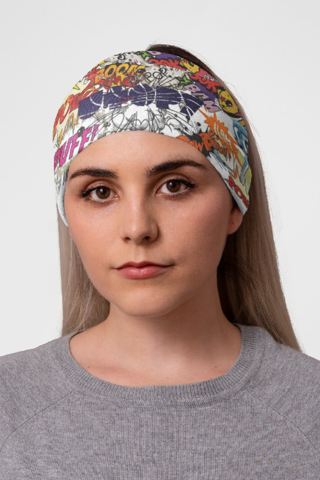 Levně UTOPY Sportovní čelenka WIDE - Boom
