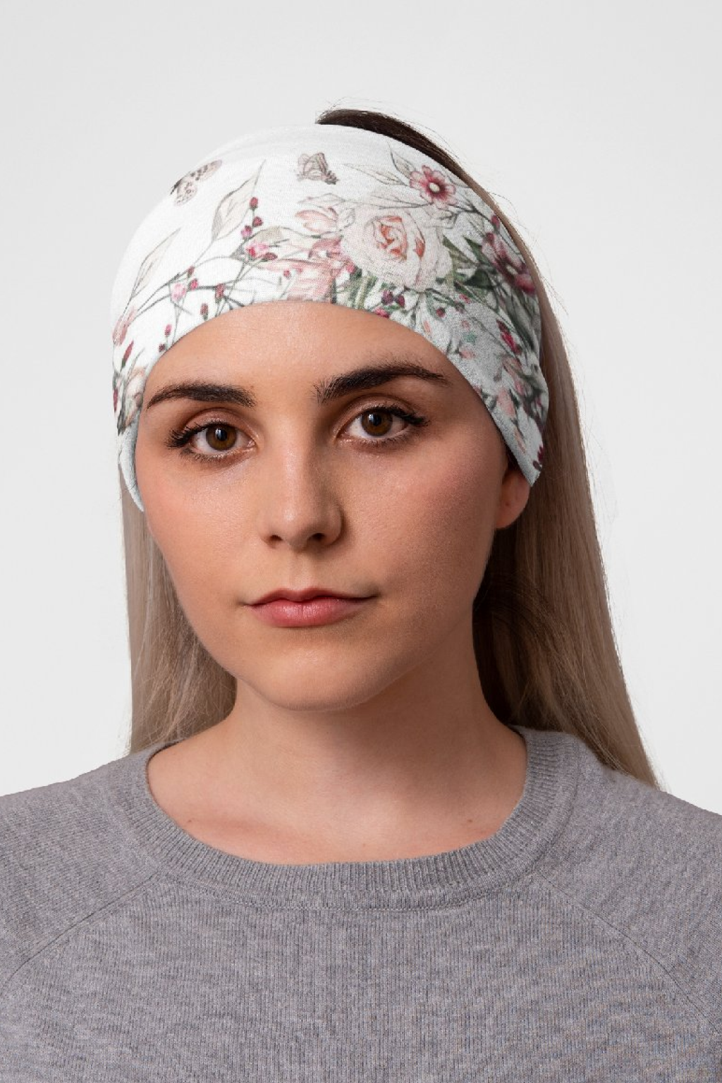 Levně UTOPY Sportovní čelenka WIDE - pure beauty