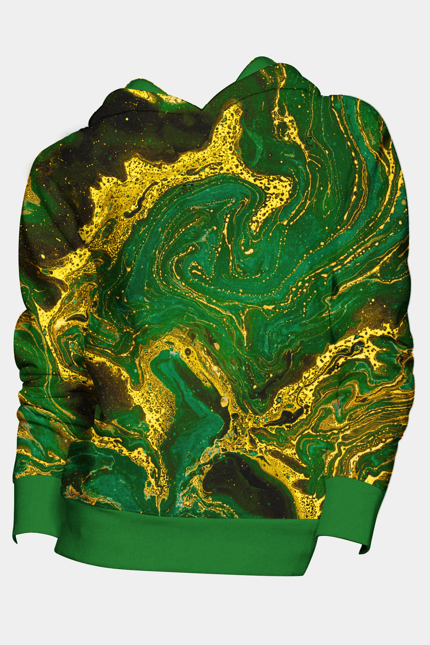 UTOPY Mikina Green Ease fullprint Velikost: S