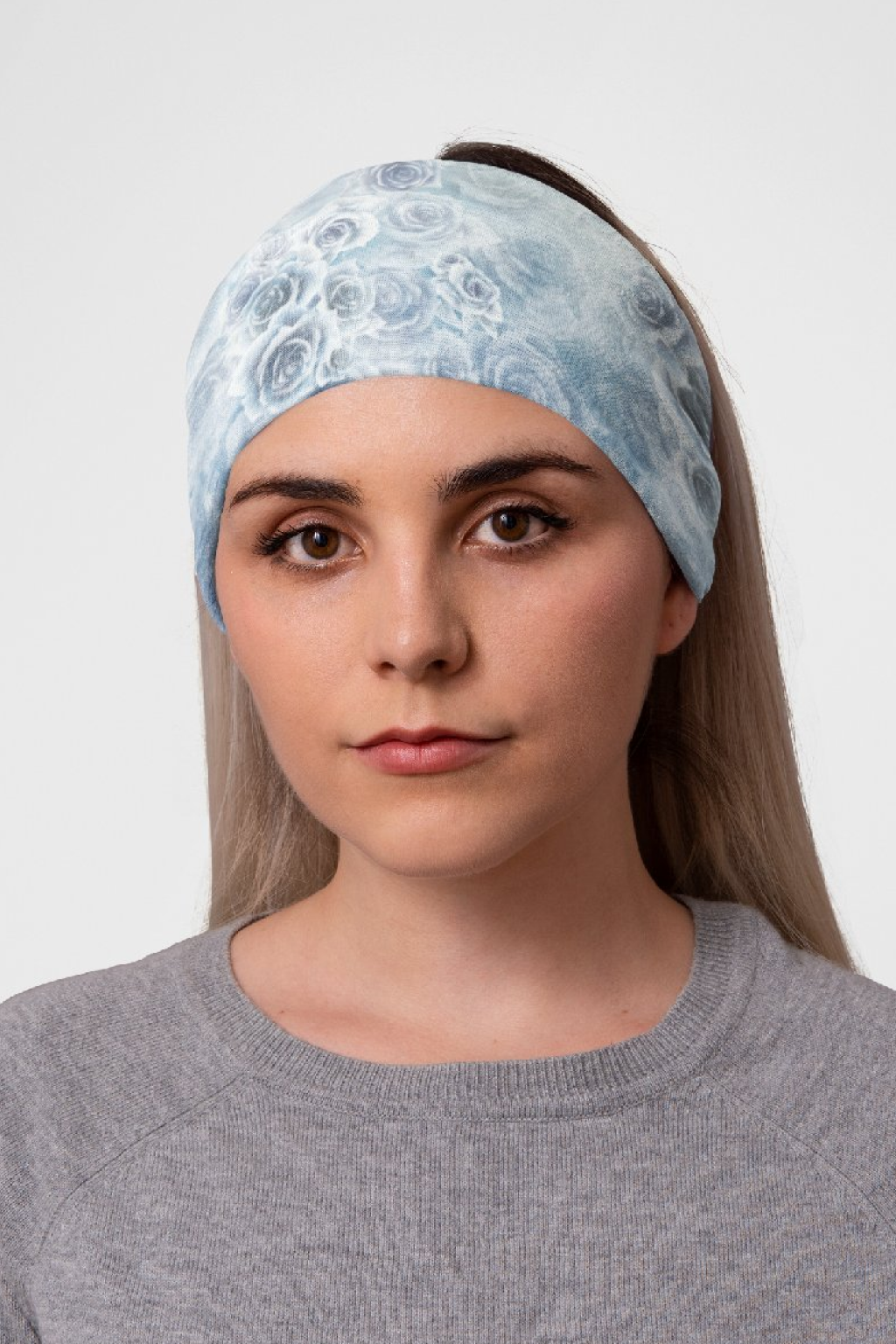 Levně UTOPY Sportovní čelenka WIDE - Frozen Roses