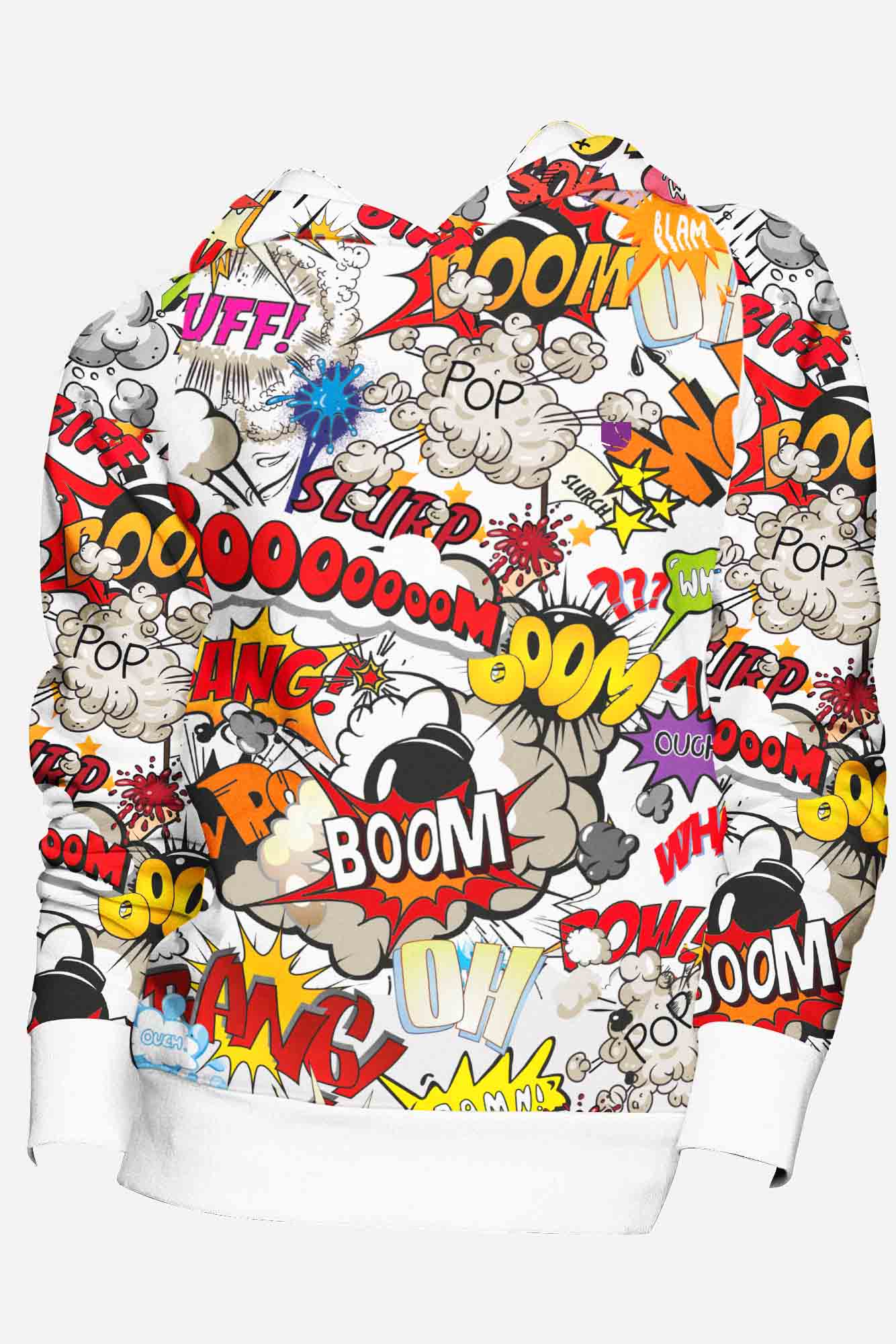 Levně UTOPY Mikina Boom fullprint