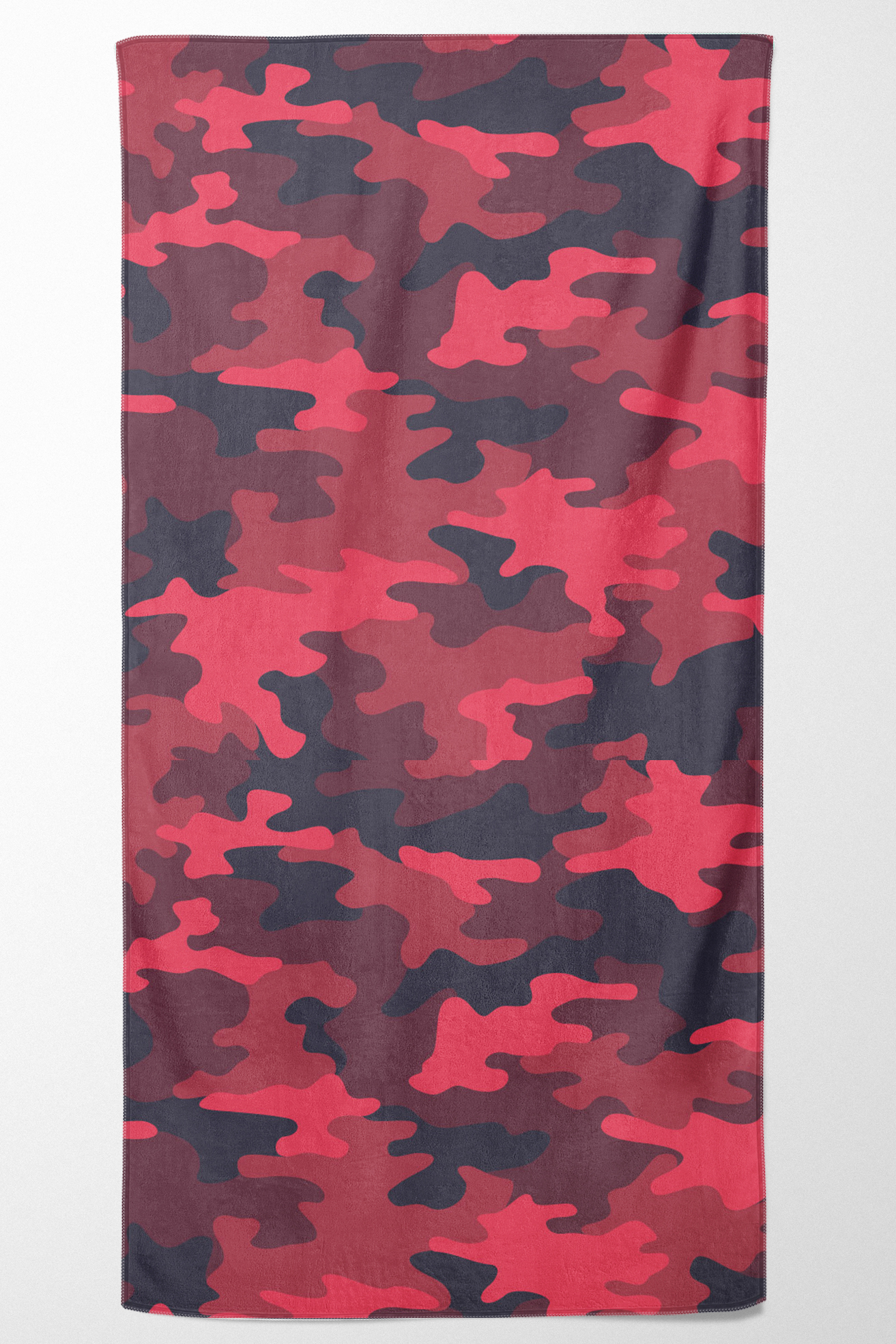 Levně UTOPY Ručník Art of Camo Red Rozměr: 100x180
