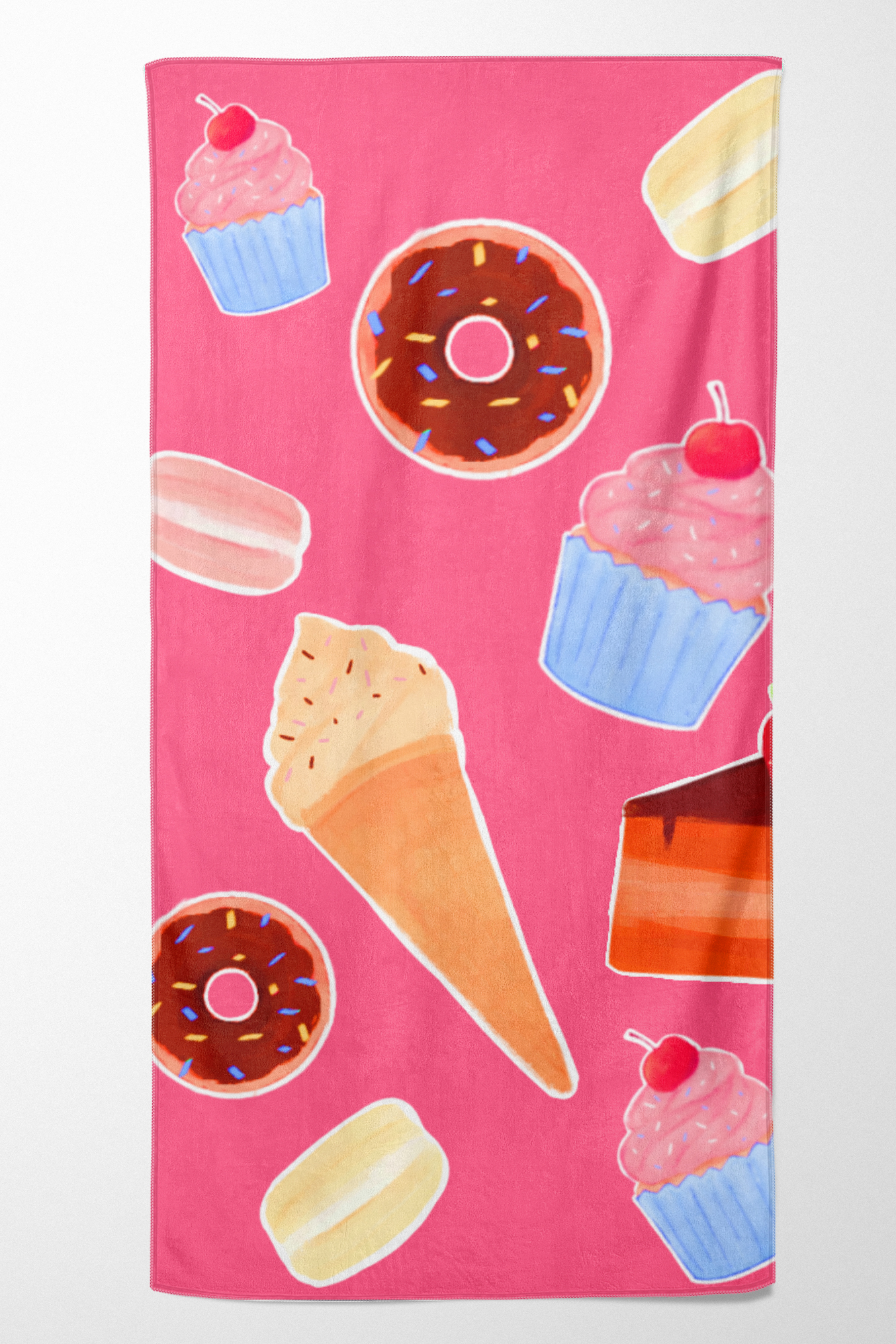 Levně UTOPY Ručník Donuts Rozměr: 100x180