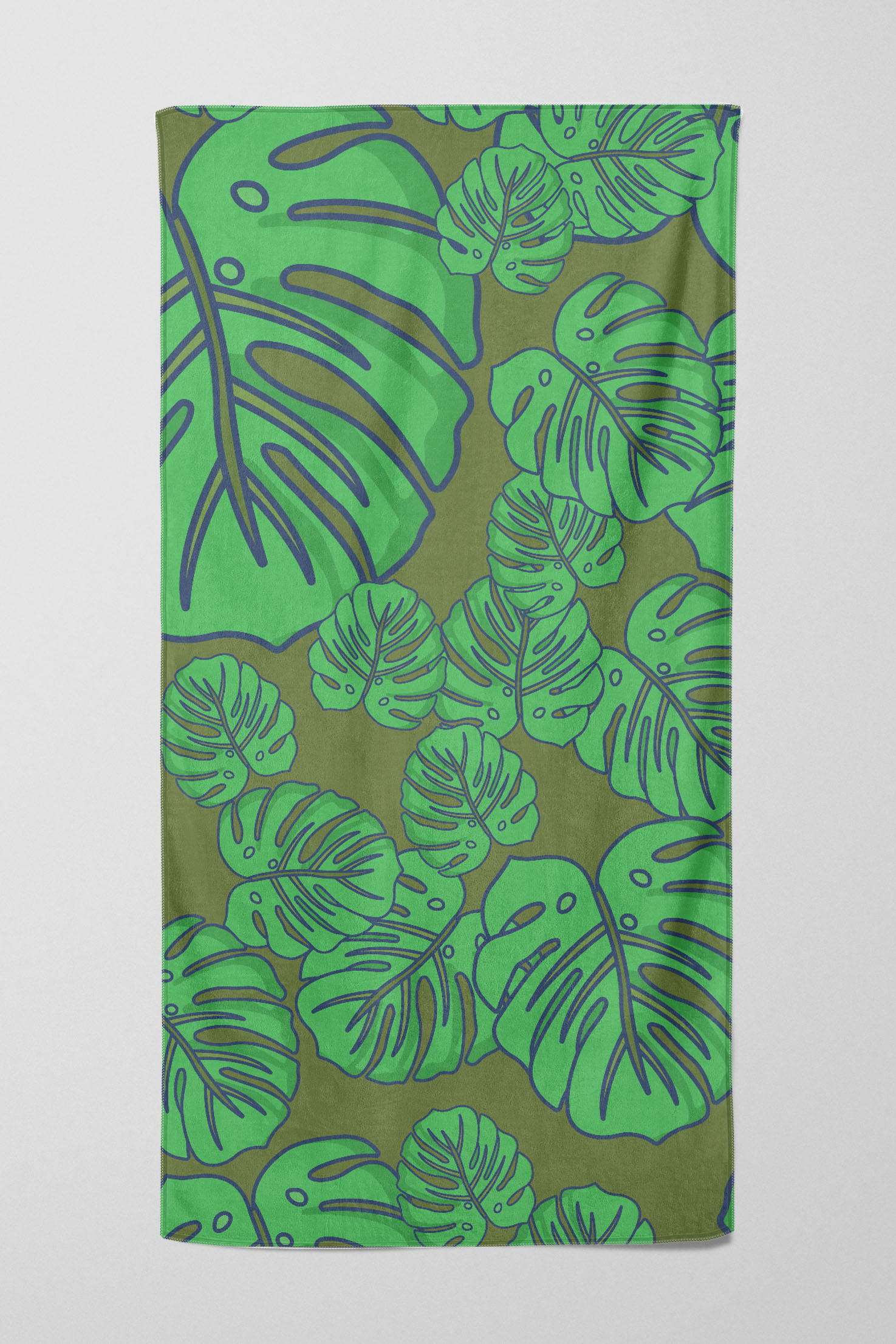 Levně UTOPY Ručník Monsterious Green Rozměr: 100x180