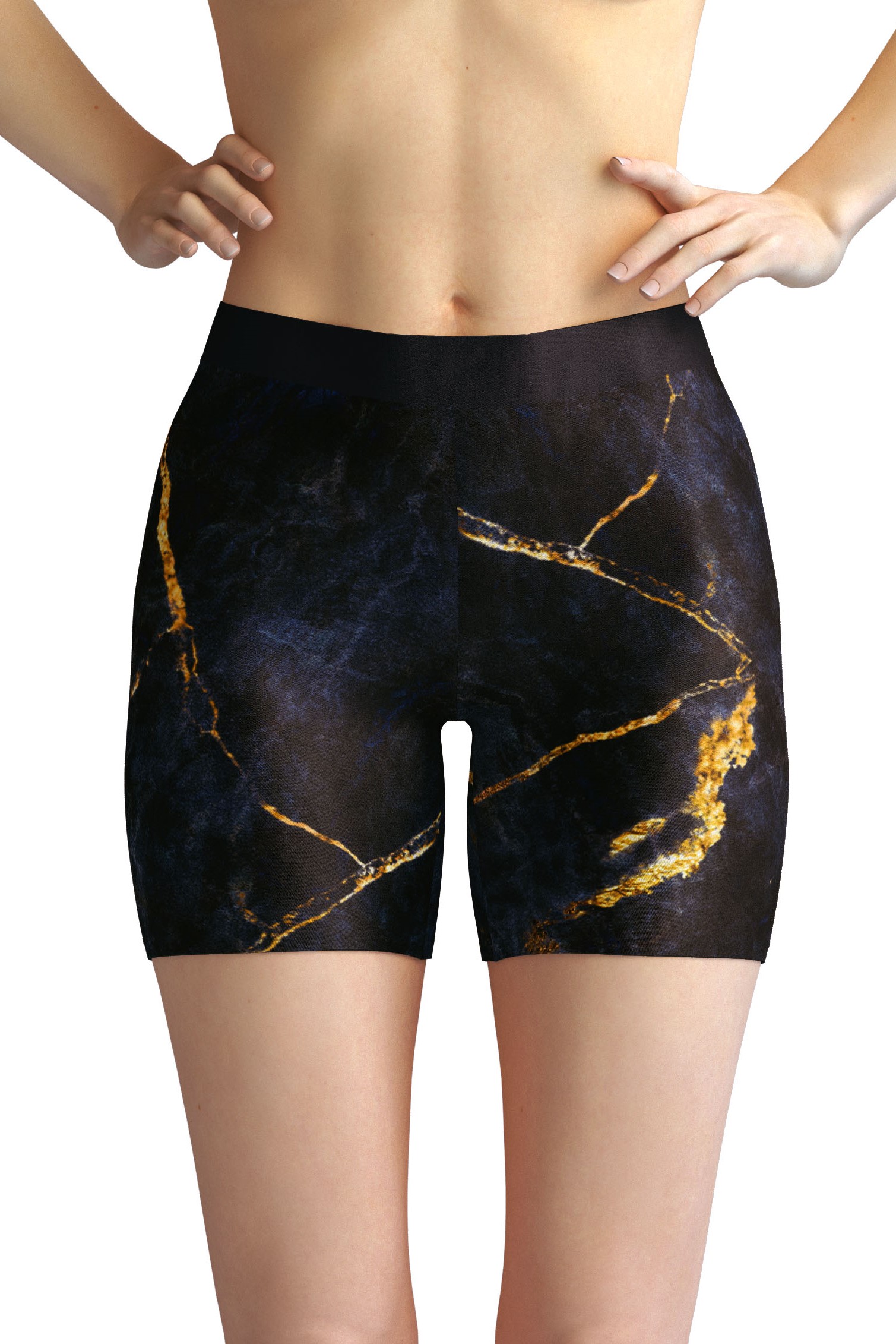 Levně UTOPY Kraťasy Dark Gold