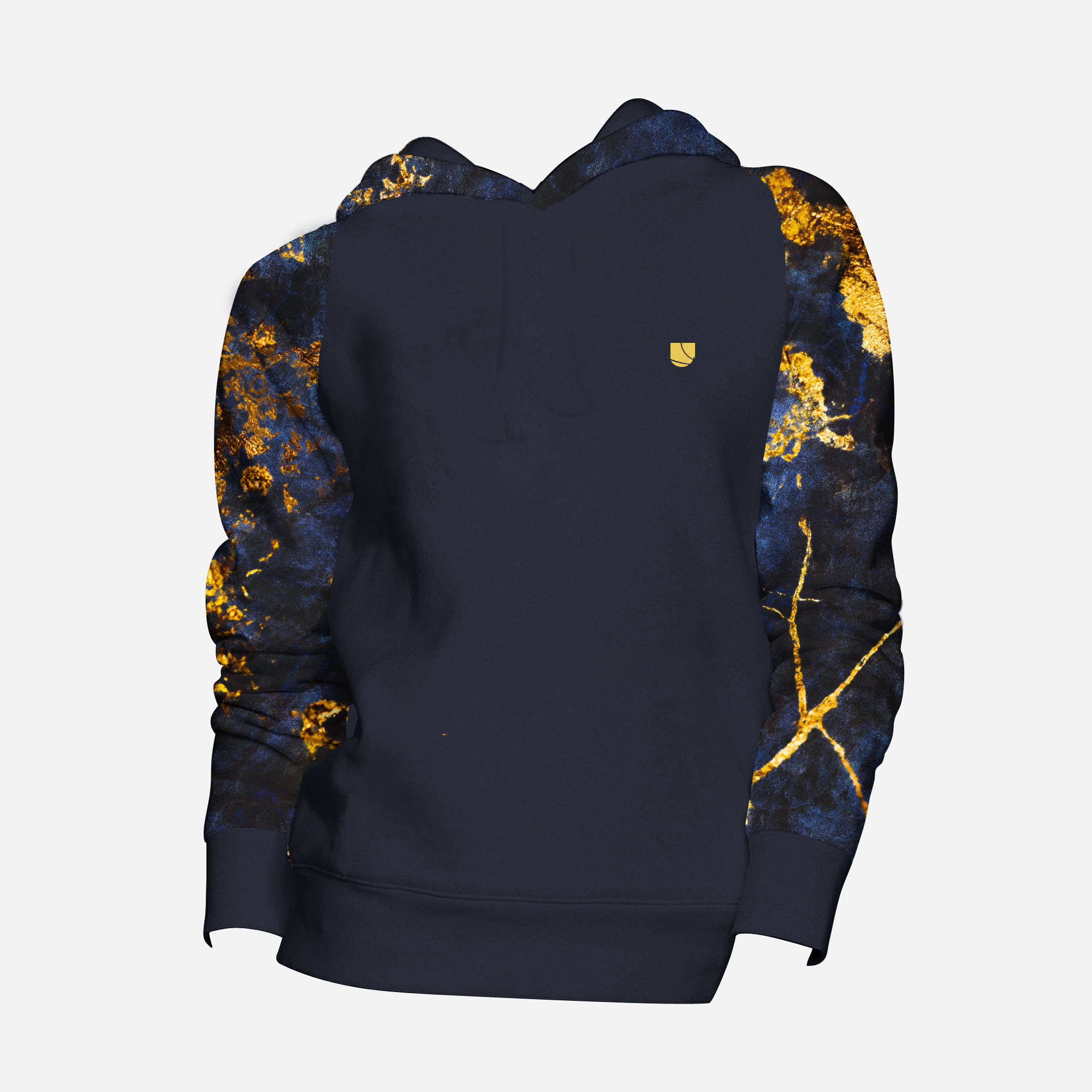 Levně UTOPY Mikina Dark Gold