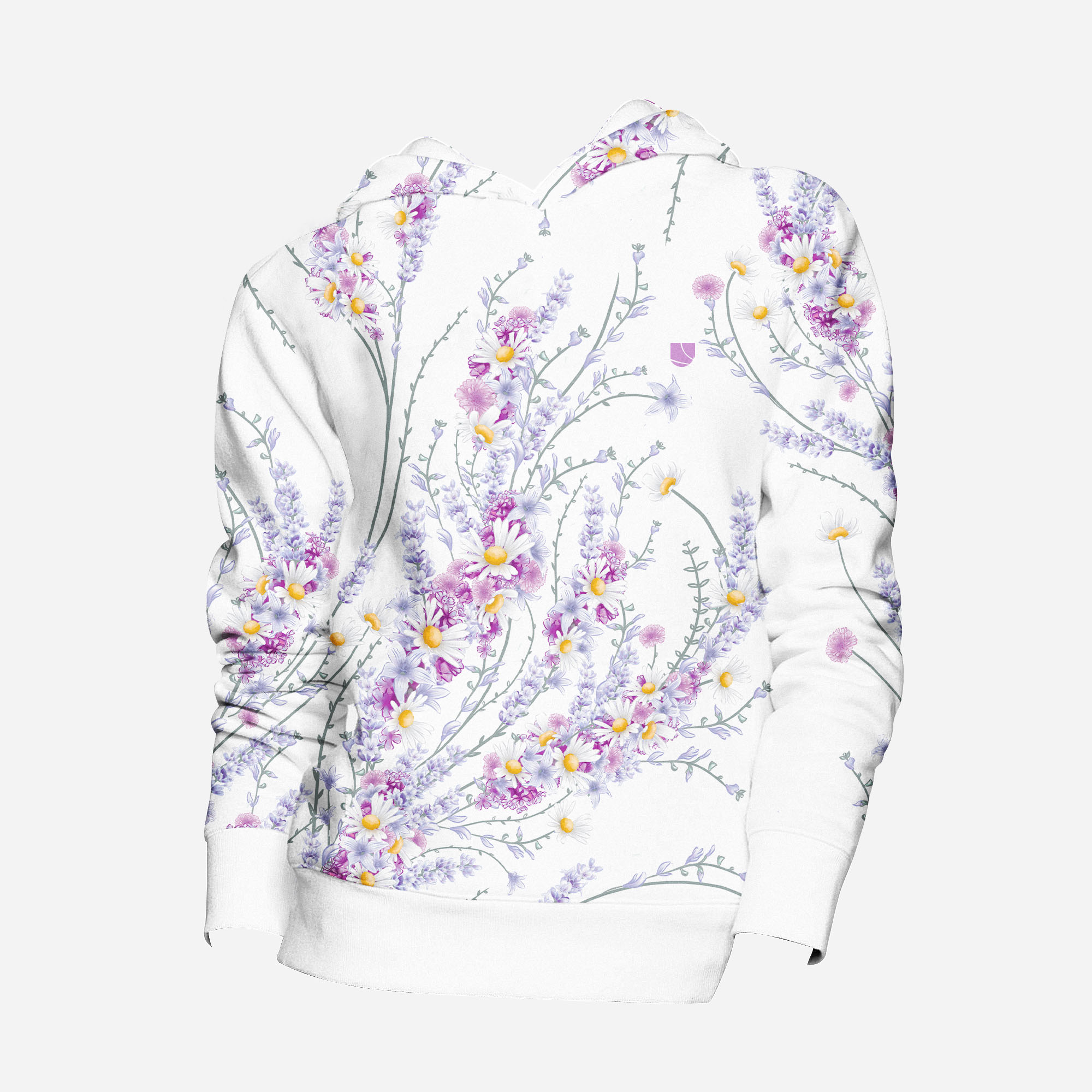 Levně UTOPY Mikina Flower Beauty fullprint