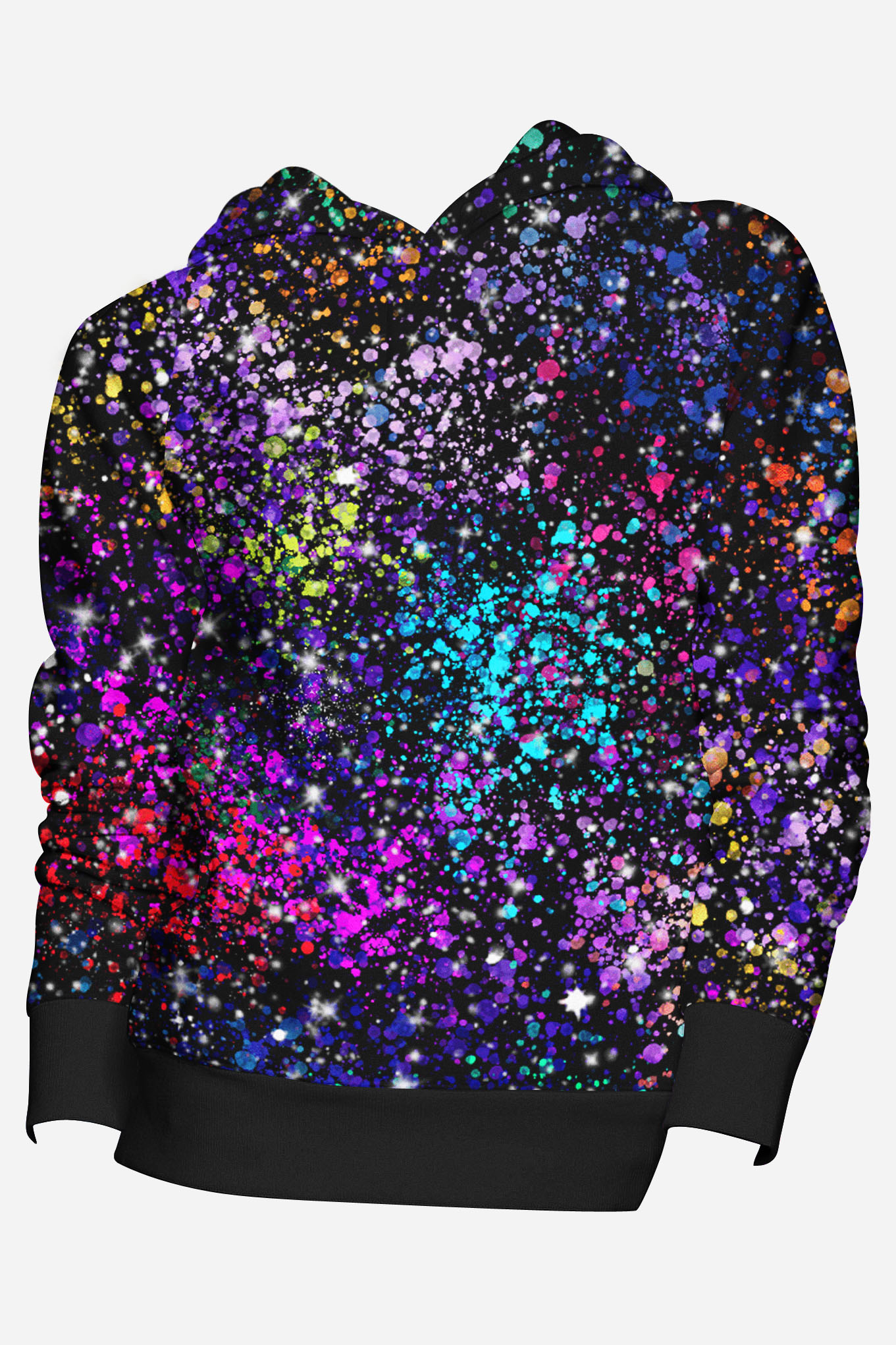 Levně UTOPY Mikina Galaxy fullprint