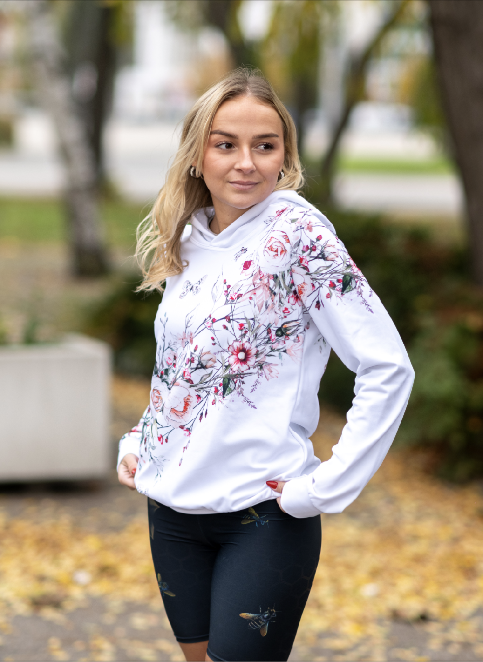Levně UTOPY Mikina Pure Beauty fullprint