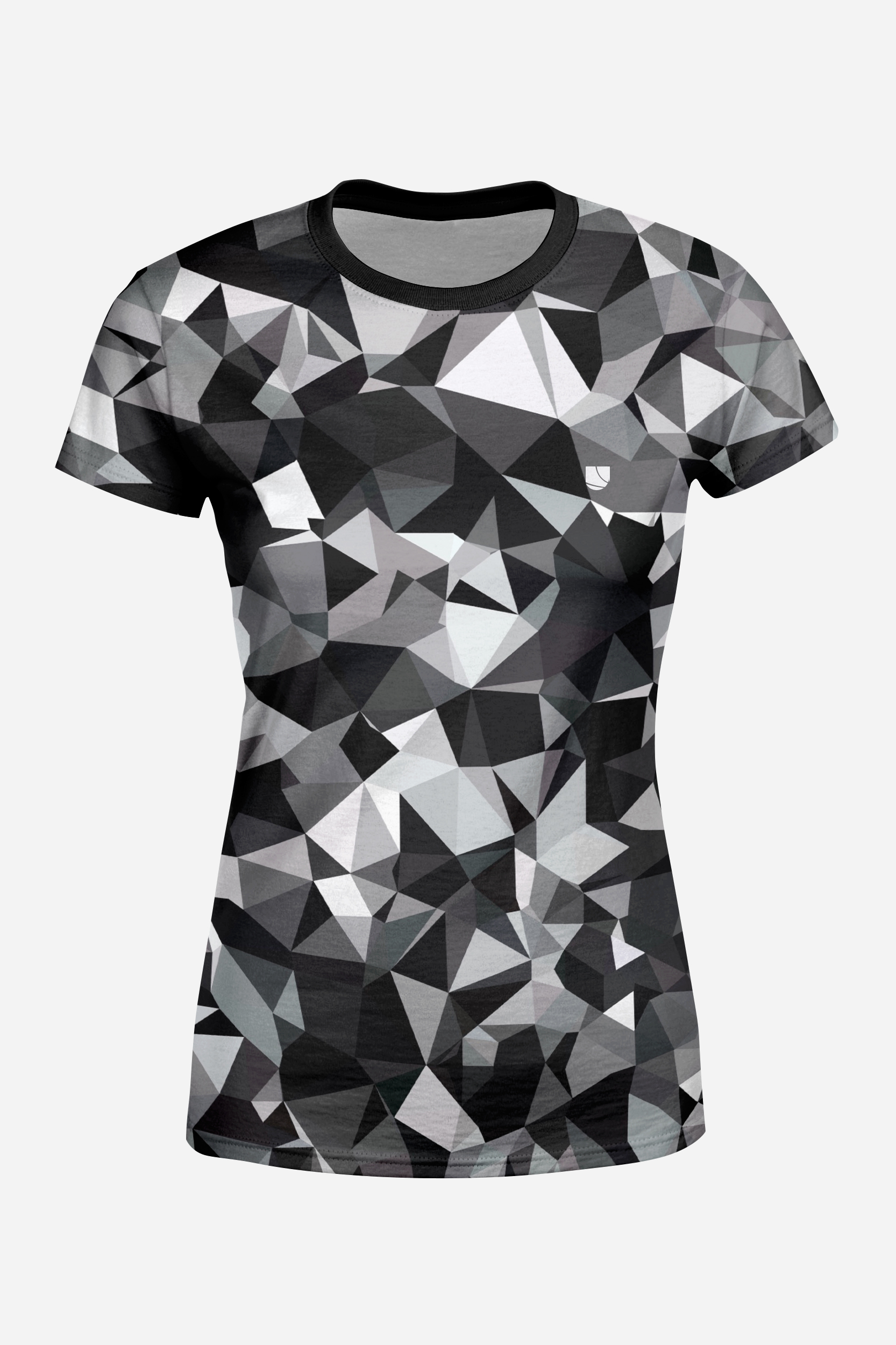 UTOPY Dámské sportovní tričko Black Crystal Velikost: M