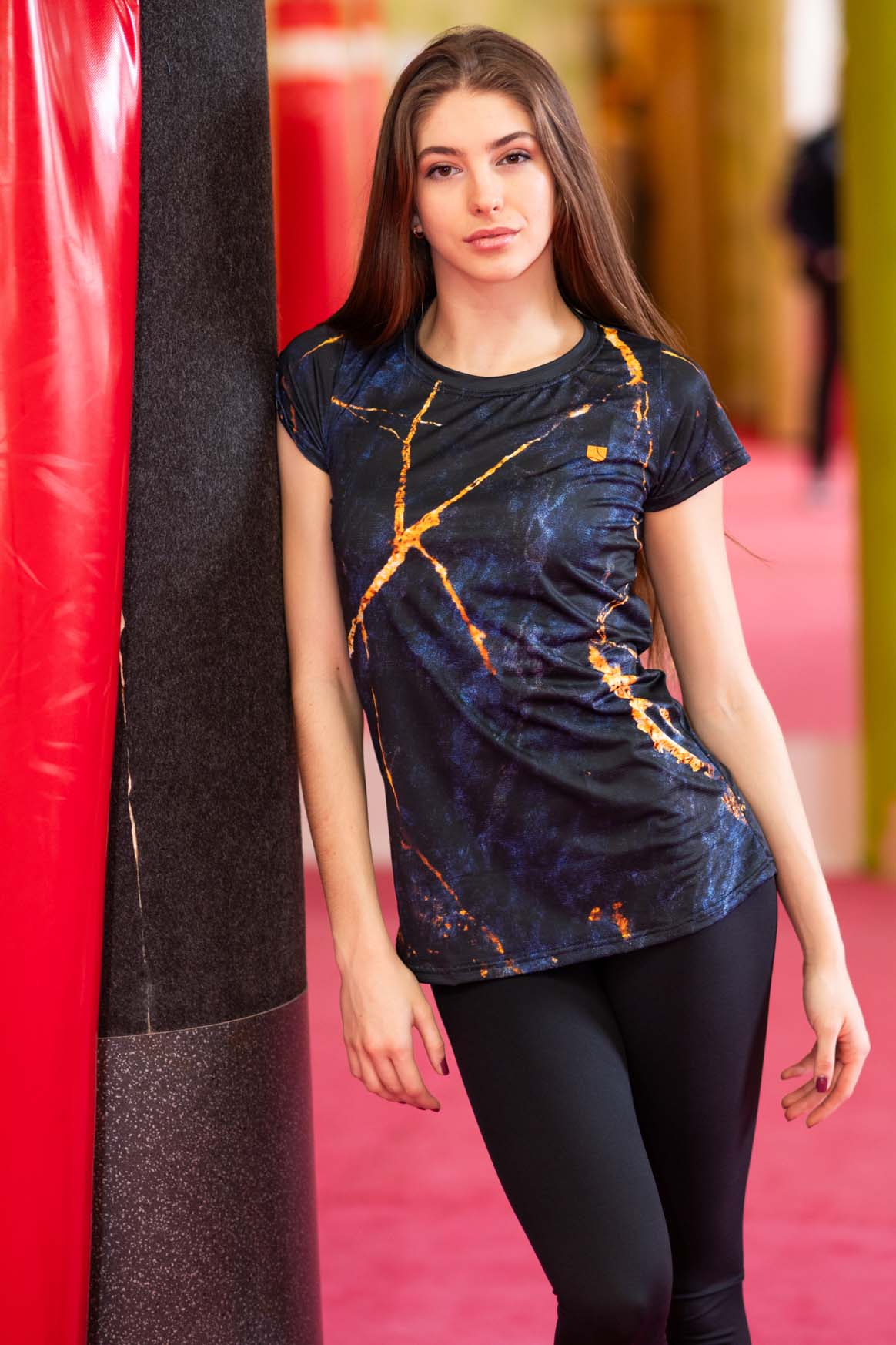 Dámské sportovní tričko Dark Gold 