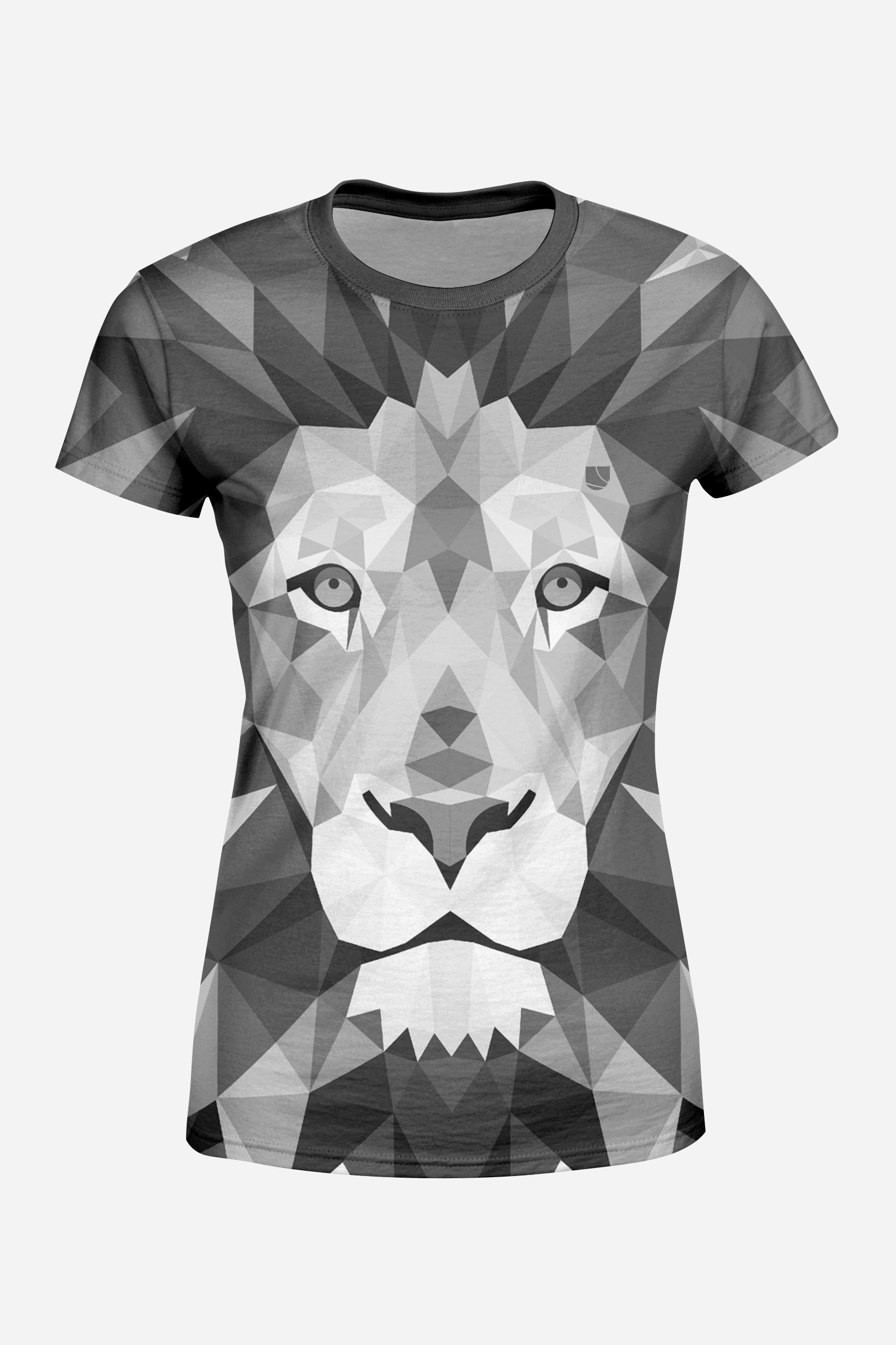 Levně UTOPY Dámské sportovní tričko Grey Lion