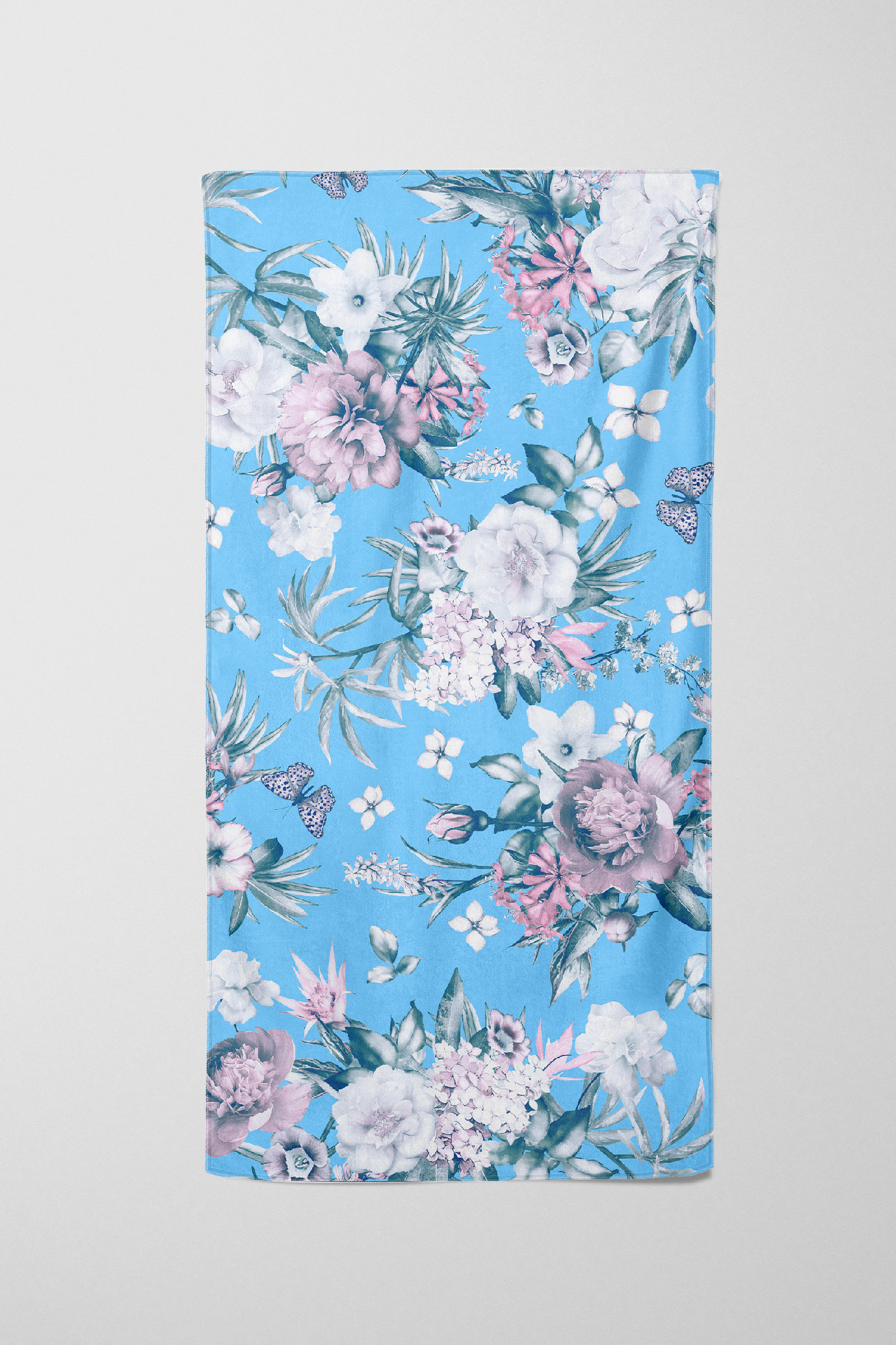 Levně UTOPY Ručník Blue Garden Rozměr: 100x180