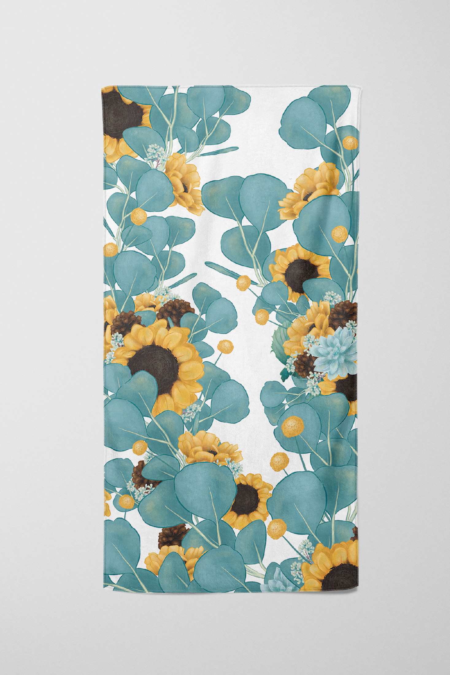 Levně UTOPY Ručník Sunflower Rozměr: 100x180