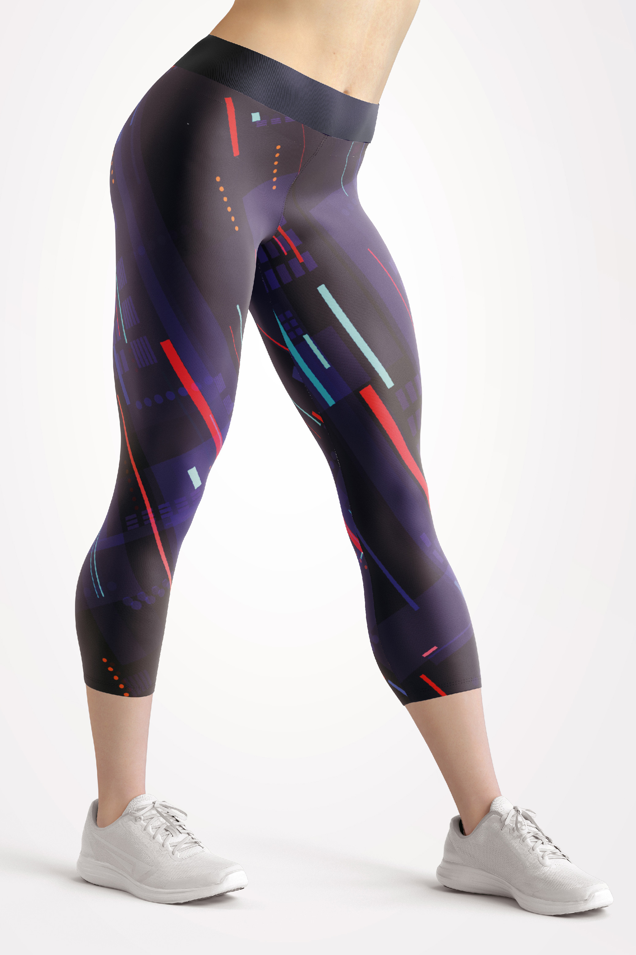 Levně UTOPY 3/4 Legíny Night District