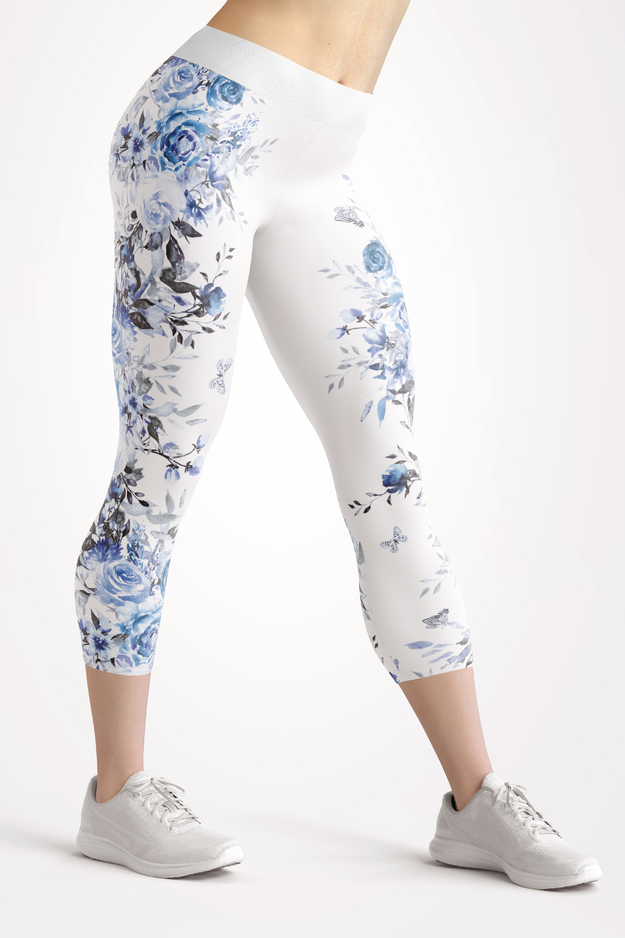 Levně UTOPY 3/4 Legíny Pure Beauty - Blue Edition
