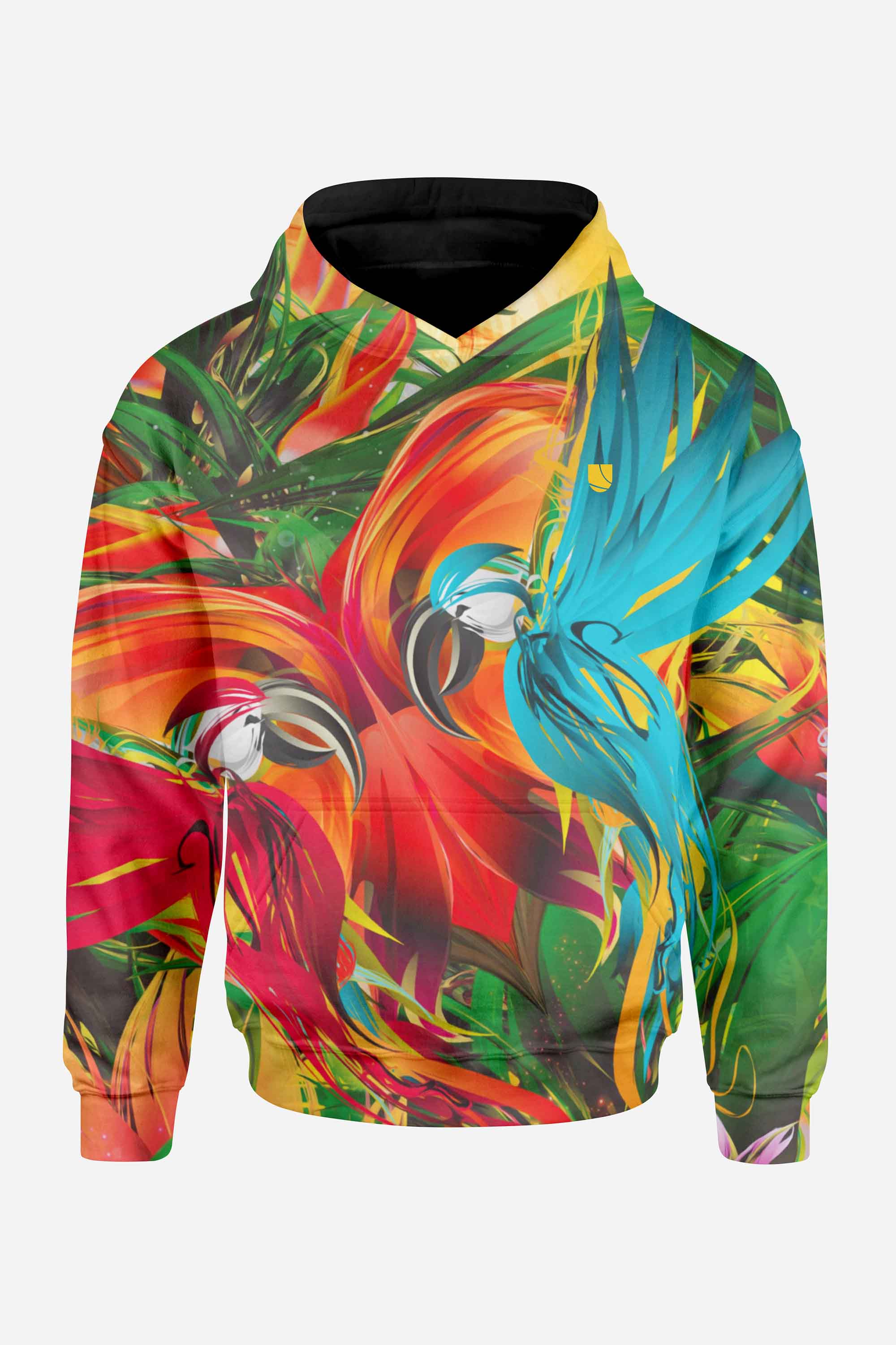 Levně UTOPY Pánská mikina Birds full print