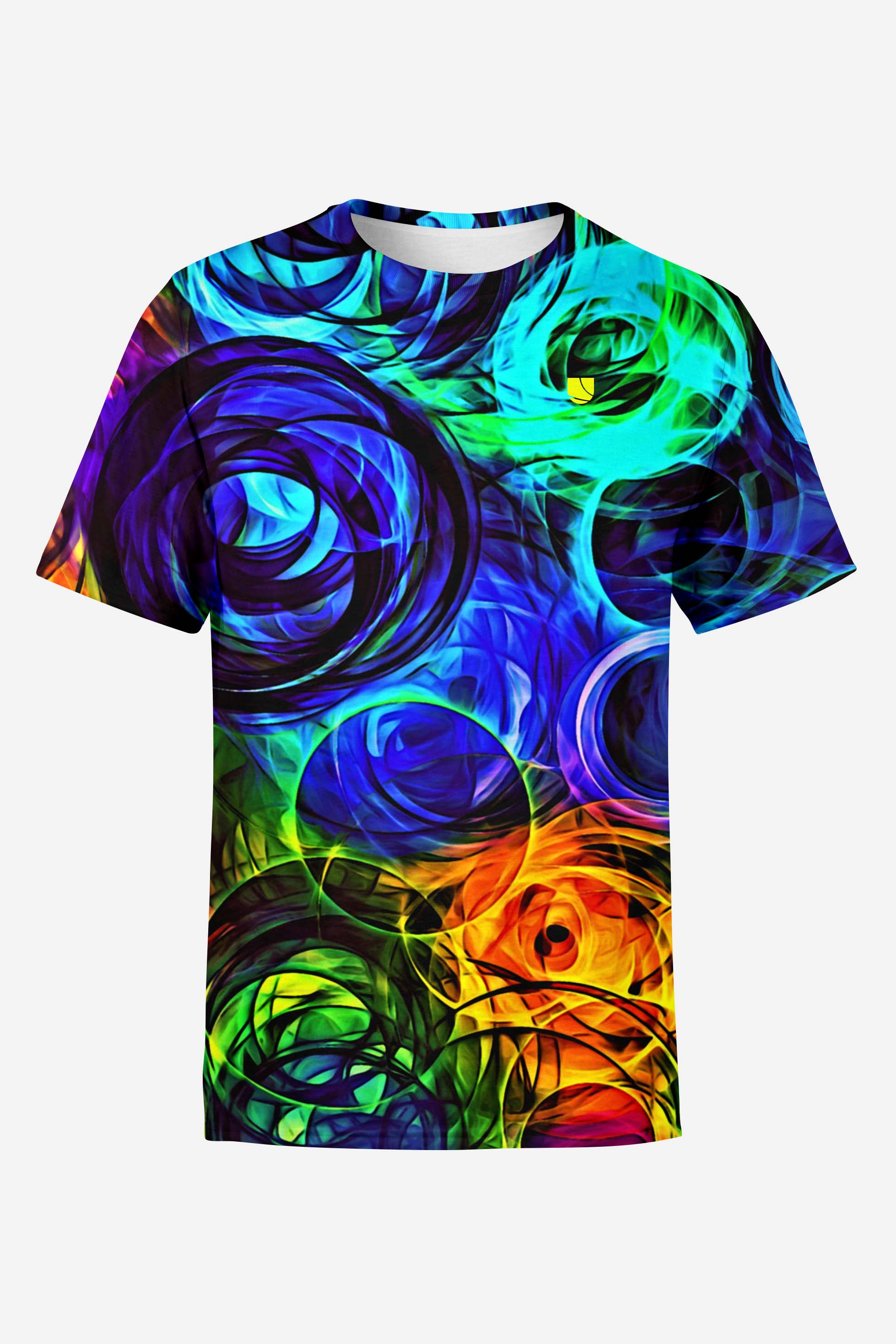 UTOPY Pánské sportovní tričko Neon Circles